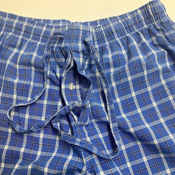 Disney Store Tigger Eeyore Embroidered Winnie The Pooh Pajama Pants Blue Size S - Picture 8 of 8